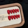 Exquisite Nail Art Accessories – Stunning Handmade Nail Studs-3053-3 Close-up of custom-made handmade nail studs, designed to elevate the look of your nails with exquisite craftsmanship.