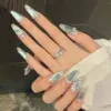 Handmade Nail Studs – Elegant & Exquisite Designs for Nail Art-585-2 A set of handmade nail studs in various elegant designs, perfect for adding a sophisticated touch to your nail art.