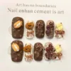 Handmade Nail Studs – Elegant & Exquisite Designs for Nail Art-1426-3 A set of handmade nail studs in various elegant designs, perfect for adding a sophisticated touch to your nail art.
