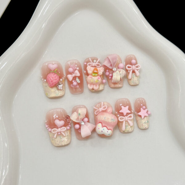 2025-12-19 201901 Handmade Nail Studs - Exquisite Nail Decorations for Every Style