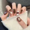 Handmade Nail Studs – Elegant & Exquisite Designs for Nail Art-2666-1 A set of handmade nail studs in various elegant designs, perfect for adding a sophisticated touch to your nail art.