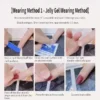 002 Handmade Luxury Press-on Nails | Reusable Custom Nail Art Set