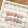 Handmade Nail Studs – Elegant & Exquisite Designs for Nail Art-1591-3 A set of handmade nail studs in various elegant designs, perfect for adding a sophisticated touch to your nail art.