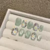 Handmade Nail Studs – Elegant & Exquisite Designs for Nail Art-1646-3 A set of handmade nail studs in various elegant designs, perfect for adding a sophisticated touch to your nail art.