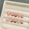 Handmade Nail Studs – Elegant & Exquisite Designs for Nail Art-1704-3 A set of handmade nail studs in various elegant designs, perfect for adding a sophisticated touch to your nail art.