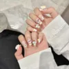 Handmade Nail Studs – Elegant & Exquisite Designs for Nail Art-2408-1 A set of handmade nail studs in various elegant designs, perfect for adding a sophisticated touch to your nail art.