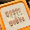 Exquisite Nail Art Accessories – Stunning Handmade Nail Studs-2415-3 Close-up of custom-made handmade nail studs, designed to elevate the look of your nails with exquisite craftsmanship.