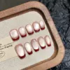 Handmade Nail Studs – Elegant & Exquisite Designs for Nail Art-2724-d-3 A set of handmade nail studs in various elegant designs, perfect for adding a sophisticated touch to your nail art.