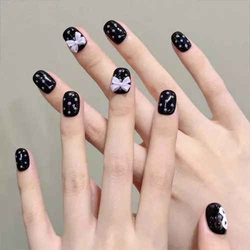 Handmade Nail Studs – Elegant & Exquisite Designs for Nail Art-2882-1 A set of handmade nail studs in various elegant designs, perfect for adding a sophisticated touch to your nail art.
