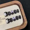 Handmade Nail Studs – Elegant & Exquisite Designs for Nail Art-2882-4 A set of handmade nail studs in various elegant designs, perfect for adding a sophisticated touch to your nail art.