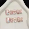 Handmade Nail Studs – Elegant & Exquisite Designs for Nail Art-2898-3 A set of handmade nail studs in various elegant designs, perfect for adding a sophisticated touch to your nail art.