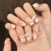 Handmade Nail Studs – Elegant & Exquisite Designs for Nail Art-2957-2 A set of handmade nail studs in various elegant designs, perfect for adding a sophisticated touch to your nail art.
