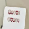 Handmade Nail Studs – Elegant & Exquisite Designs for Nail Art-2965-3 A set of handmade nail studs in various elegant designs, perfect for adding a sophisticated touch to your nail art.