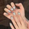 Handmade Nail Studs – Elegant & Exquisite Designs for Nail Art-2990-1 A set of handmade nail studs in various elegant designs, perfect for adding a sophisticated touch to your nail art.