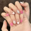 Handmade Nail Studs – Elegant & Exquisite Designs for Nail Art-3002-2 A set of handmade nail studs in various elegant designs, perfect for adding a sophisticated touch to your nail art.