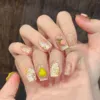 Handmade Nail Studs – Elegant & Exquisite Designs for Nail Art-3005-2 A set of handmade nail studs in various elegant designs, perfect for adding a sophisticated touch to your nail art.