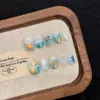 Exquisite Nail Art Accessories – Stunning Handmade Nail Studs-3009-3 Close-up of custom-made handmade nail studs, designed to elevate the look of your nails with exquisite craftsmanship.