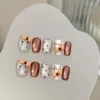 Handmade Nail Studs – Elegant & Exquisite Designs for Nail Art-3059-3 A set of handmade nail studs in various elegant designs, perfect for adding a sophisticated touch to your nail art.