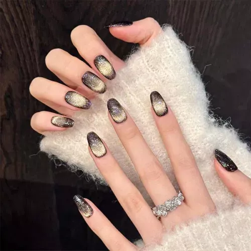 Handmade Nail Studs – Elegant & Exquisite Designs for Nail Art-3155-1 A set of handmade nail studs in various elegant designs, perfect for adding a sophisticated touch to your nail art.