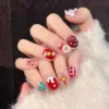 Handmade Nail Studs – Elegant & Exquisite Designs for Nail Art-3163-2 A set of handmade nail studs in various elegant designs, perfect for adding a sophisticated touch to your nail art.