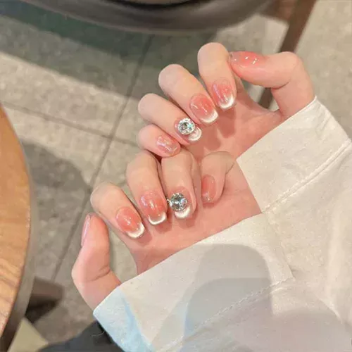 Handmade Nail Studs – Elegant & Exquisite Designs for Nail Art-87-1 A set of handmade nail studs in various elegant designs, perfect for adding a sophisticated touch to your nail art.