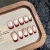 Exquisite Nail Art Accessories – Stunning Handmade Nail Studs-2724-c-3 Close-up of custom-made handmade nail studs, designed to elevate the look of your nails with exquisite craftsmanship.