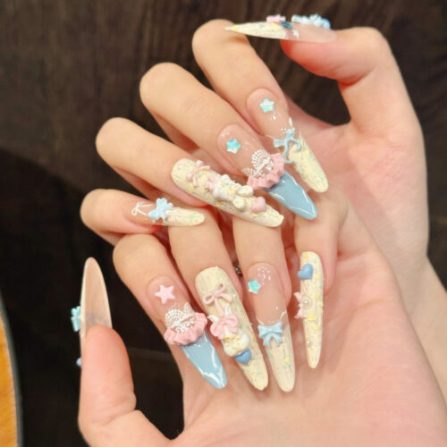 Exquisite Handmade Nail Art Studs - Elevate Your Nail Decoration Game