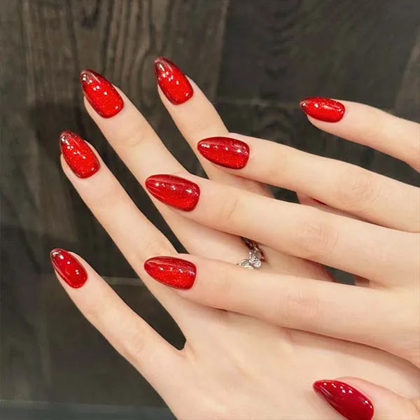 Close-up of custom-made handmade nail studs, designed to elevate the look of your nails with exquisite craftsmanship.