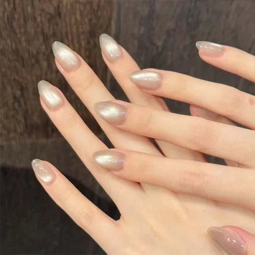 Close-up of custom-made handmade nail studs, designed to elevate the look of your nails with exquisite craftsmanship.