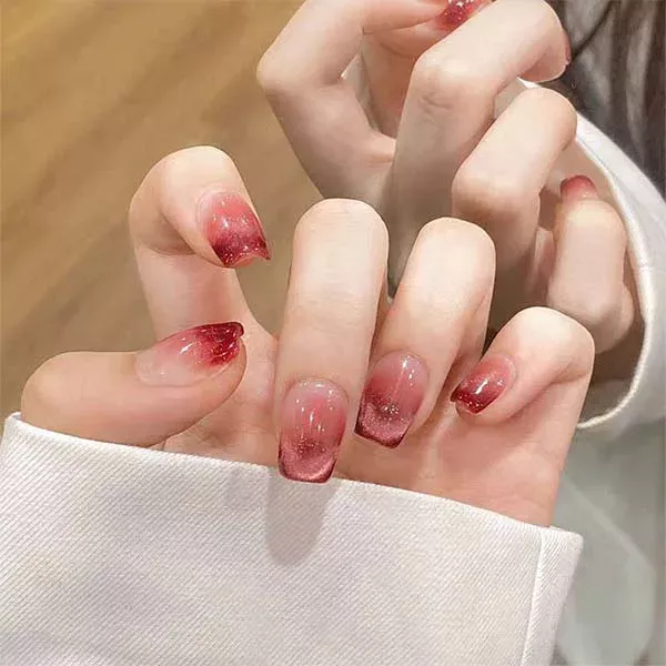 A set of handmade nail studs in various elegant designs, perfect for adding a sophisticated touch to your nail art.